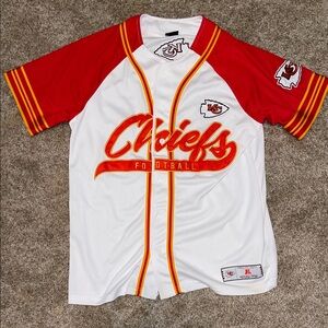 Men’s Chiefs Football Jersey - Red and White